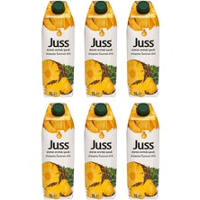 Juss Ananas Aromalı Içecek 1 lt x 6 Adet