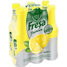 Freşa Premium Limonlu Vitaminli Maden Suyu 250 ml x 6 Adet