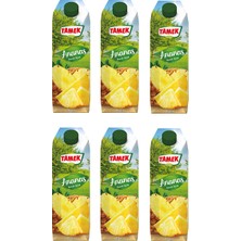 Tamek Ananas Nektarı 1 lt x 6 Adet