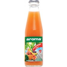 Aroma Karışık Meyve Nektarı Cam 200 ml x 6 Adet