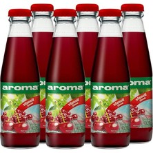 Aroma Vişneli Içecek Cam 200 ml x 6 Adet