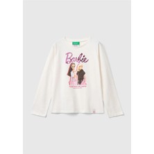 United Colors Of Benetton Kız Çocuk Uzun Kol Tshirt 10ML