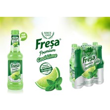 Freşa Premium Cool Lime Limonlu Nane Aromalı Maden Suyu 250 ml x 24 Adet