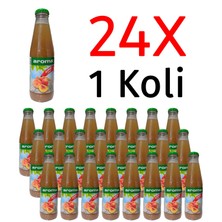 Aroma Şeftali Nektarı Cam 200 ml x 24 Adet