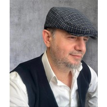 Serpilce Tasarım Erkek London Model Kasket Şapka