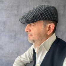 Serpilce Tasarım Erkek London Model Kasket Şapka