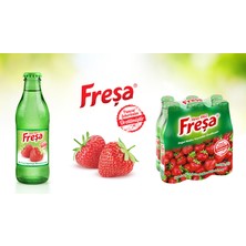 Freşa Çilek Aromalı Maden Suyu 200 ml x 6 Adet