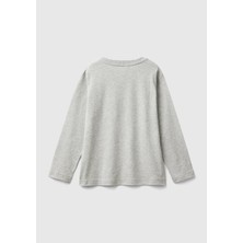 United Colors Of Benetton Erkek Çocuk Uzun Kol Tshirt 10JN