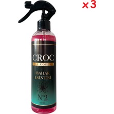 Croc Oda Kokusu No:2 Bahar Esintisi 3 x 400 ml Sprey Şişe