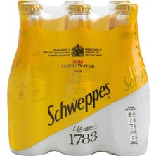 Schweppes Tonik Cam 250 ml x 6 Adet