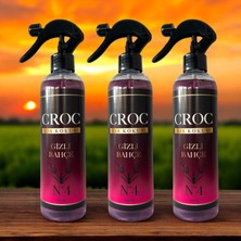 Croc Oda Kokusu No:4 Gizli Bahçe 3 x 400 ml Sprey Şişe