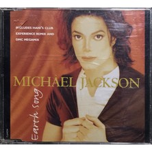 CD Michael Jackson Earth Song 2 Şarkılık Maxi Single CD