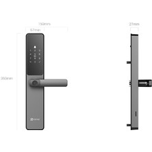 Ezviz CS-DL05 Parmak Izi Okuyuculu Akıllı Kilit