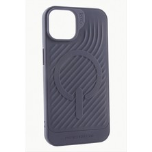 Bijuteri Net Apple iPhone 12 6.1 Lüx Magsaff Gear Silikon Kılıf