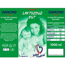 Danone Laktozsuz Süt 1 lt x 6 Adet