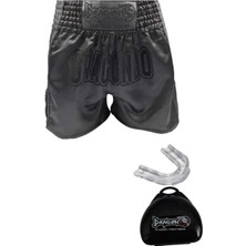 Sporcu Dişliği ve MT3025 Muay Thai Şort 2 Li Set