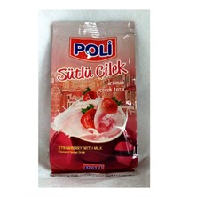 Poli Toz Içecek Sütlü Çilek 250 gr x 4 Adet