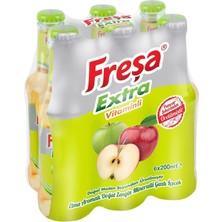 Freşa Extra Elma Aromalı Maden Suyu 200 ml x 6 Adet