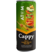 Cappy Atom Ballı Karışık Meyve Nektarı 330 ml x 12 Adet