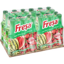 Freşa Karpuz Çilek Aromalı Maden Suyu 200 ml x 24 Adet