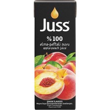 Juss Elma-Şeftali Meyve Suyu 200 ml x 27 Adet