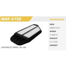 Winkel WAF-3152 Hava Filtresi Spark 11-1.0 1.2 Kolı: 20 Ad