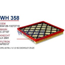 Wunder WH358 Hava Filtresi Astra J 09-Astra J Zafira C Cascada 13-Cruze 09-1.3 1.7dı 1.7 Cdtı 2.0 Cdtı 2.0 MRMOEM-1083004