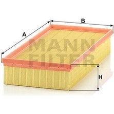 Mann C35156 Hava Filtresi Mitsubishi Carisma 1900 Dı-D 115HP 09 00-06 06 MA-497