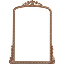 Ms - Ayn 149 / 180  cm Burgu Ayna Ahşap Ham Cilasız