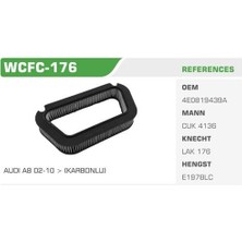 Winkel WCFC-176 Polen Filtresi A8 03-Karbonlu Kolı: 20 Ad