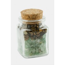 Kaplangözü Yeşim Taşı Cam Şişe Biblo