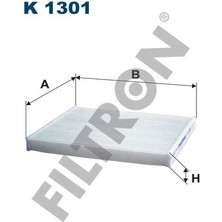 Filtron K1301 Polen Filtresi Alto 09- 278914A00C
