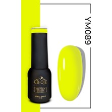 Cr-Oje Kalıcı Oje Ym089 - Sarı Neon (5 ML)