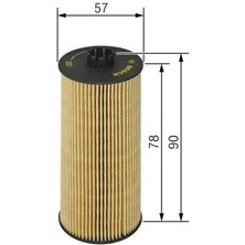 Bosch 1457429306 Yağ Filtresi A-Serisi W169 04-12 B-Serisi W245 05-10 2661800009