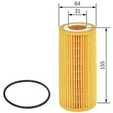 Bosch F026407021 Yağ Filtresi F026407021 Fiat Croma 2.4d Multijet 05 Alfa Romeo 2.4jtdm 05-11 71740470