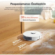 Roborock Q8 Max Plus Çöp Istasyonlu Akıllı Robot Süpürge Beyaz