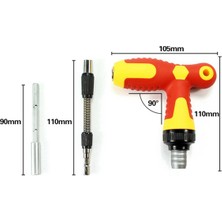 Faith Teleskopik Çok Açılı Bakım Tornavida Kombinasyon Alet Seti (Yurt Dışından)
