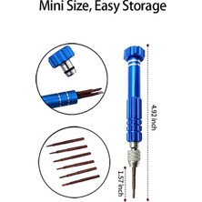 Faith Manyetik 6'sı 1 Arada Minik Tornavida Seti, Saat, Gözlük Vb. Için (Yurt Dışından)