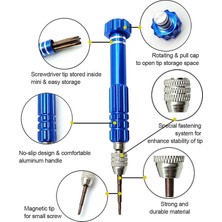 Faith Manyetik 6'sı 1 Arada Minik Tornavida Seti, Saat, Gözlük Vb. Için (Yurt Dışından)