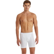 Erkek Pamuk Elastan Retro Boxer Tender Cotton 9216 - Gri Melanj