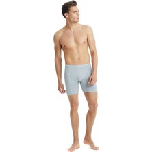 Blackspade Erkek Pamuk Elastan Retro Boxer Tender Cotton 9216 - Gri Melanj