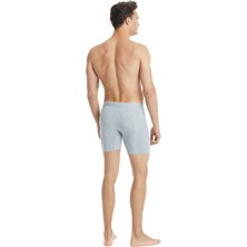 Blackspade Erkek Pamuk Elastan Retro Boxer Tender Cotton 9216 - Gri Melanj