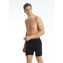 Blackspade Erkek Pamuk Elastan Retro Boxer Tender Cotton 9216 - Gri Melanj