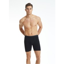 Blackspade Erkek Pamuk Elastan Retro Boxer Tender Cotton 9216 - Gri Melanj