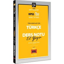 Yargı Yayınevi 2022 KPSS Lisans Genel Yetenek Tüm Adaylar İçin So