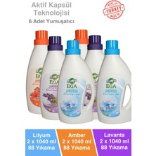 Aktif Kapsül Teknolojili Çamaşır Yumuşatıcısı 6 x 1040 ml 264 Yıkama