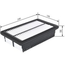 Bosch F026400558 Hava Filtresi Hyundai I20 1.2-1.4 Benzinli-Dizel 2015- 28113C8000