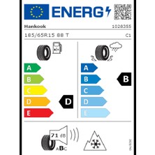 Hankook 185/65R15 88T  W462 Winter I*cept Rs3 M+S  Kış Lastiği (Üretim Yılı: 2024)