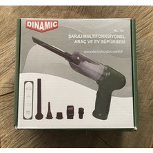 Dinamic Pro Şarjlı Mini Ev Araç Süpürgesi Çekme ve Üfleme Araç Süpürge