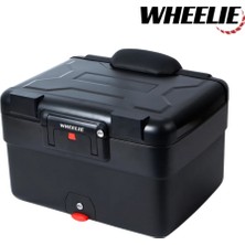 WHEELIE XT69X-B 30/40 Litre Genişleyebilen Motosiklet Çanta Siyah